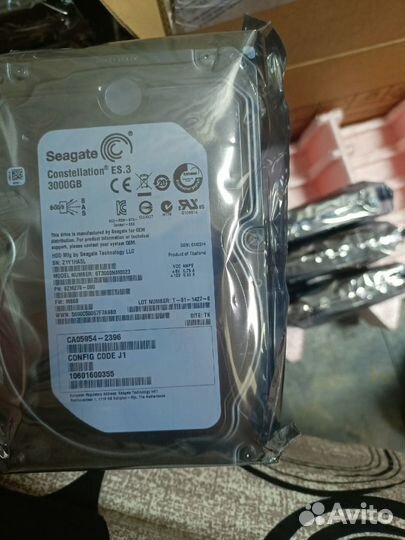 Жесткий диск HDD Seagate Constellation ES.3 3тб