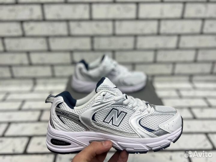 Кроссовки New Balance 530 White Silver Navy