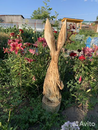 Деревянная фигура Заяц