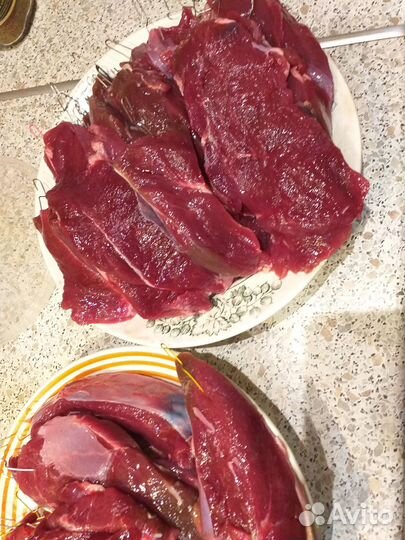 Мясо оленина, грудинка, сало копченое