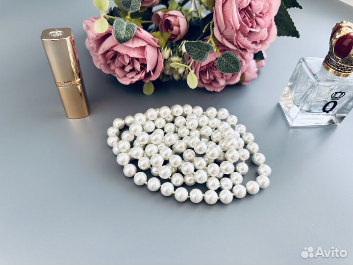 Бусы из искусственного жемчуга