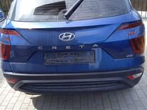 Hyundai Creta 2.0 AT, 2022, битый, 81 000 км, с пробегом, цена 1 200 000 руб.