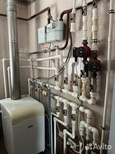 Монтаж котельной отопление частного дома