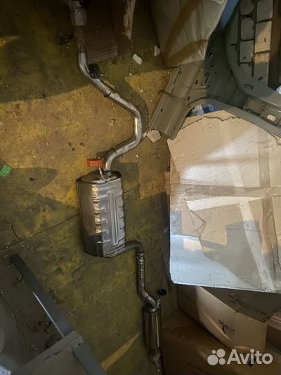 Глушитель с резонатором в сб. ceed JD