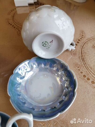 Чашка с блюдцем набор 6шт