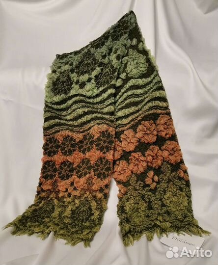 Шарф женский д9теплый двусторонний новый