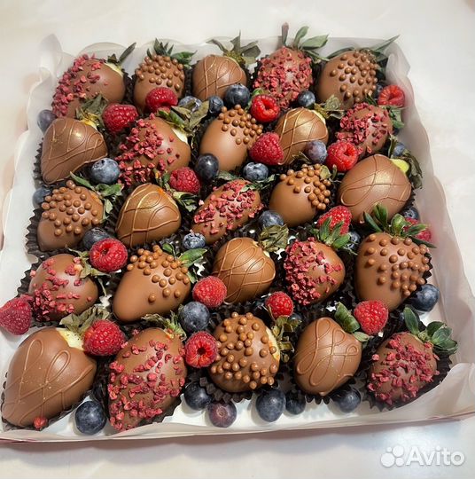 Клубника в шоколаде