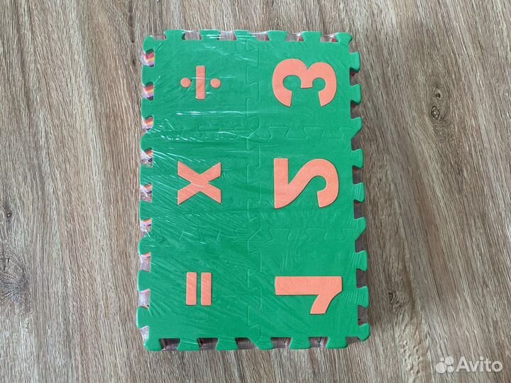 Мягкий коврик пазл