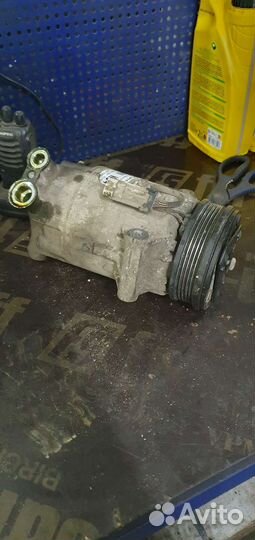 Компрессор кондиционера opel astra h z18xer