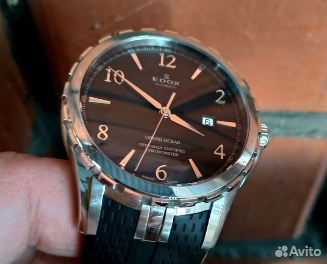Edox Grand Ocean Chronometer 45 мм Оригинал