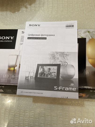Новая цифровая фоторамка Sony