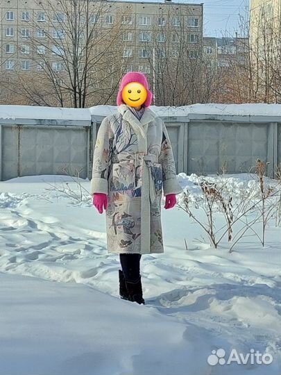 Дубленка искусственная женская 50 52