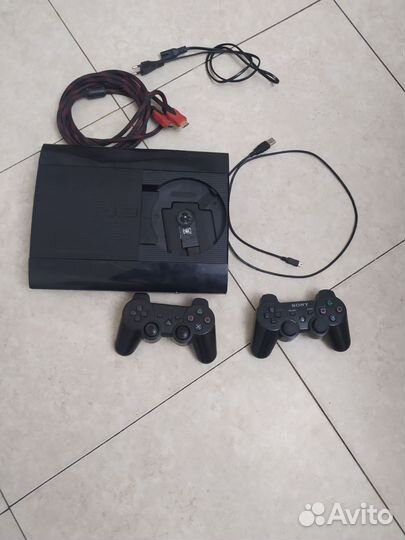 Sony PS3 super slim прошитая 500 гиг