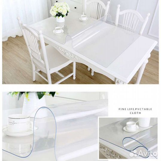 Скатерть гибкое стекло