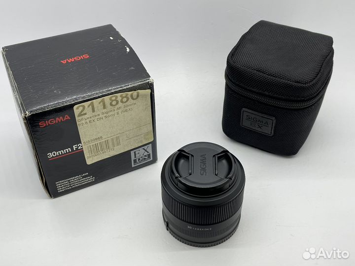 Sigma AF 30mm f/2.8 EX DN Sony E