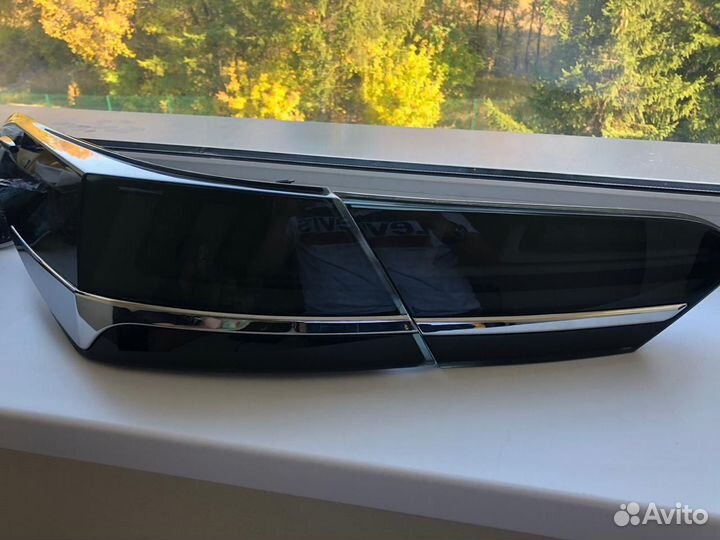 Camry 70 Стоп сигналы стиль Lexus дымчатые A3LO2