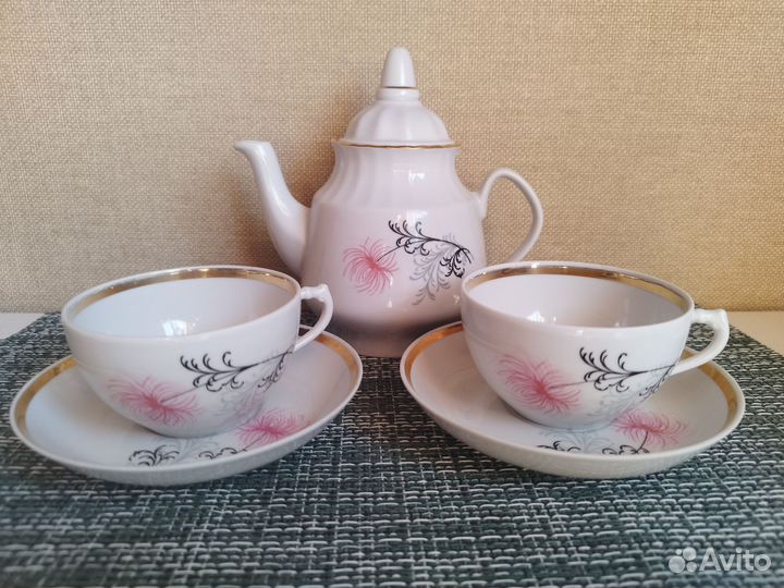 Остатки от сервизов Хризантема, Астра