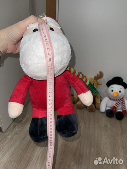 Комплект мягких новогодних игрушек