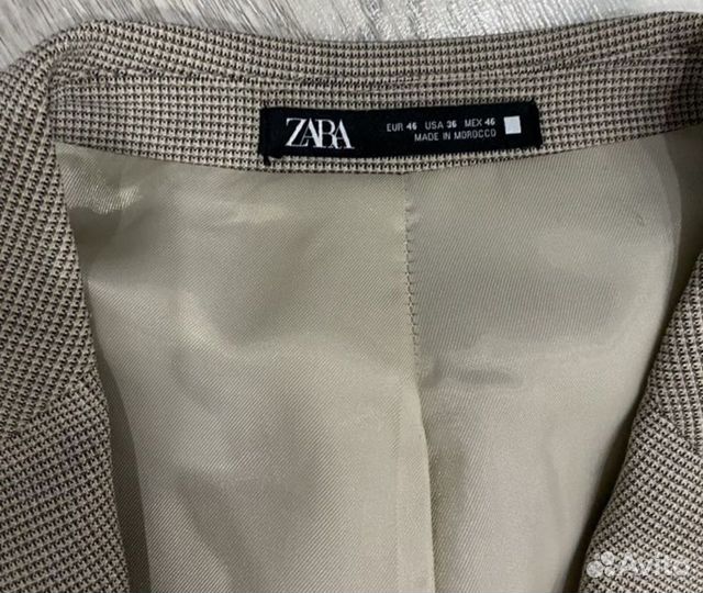 Костюм брючный мужской Zara