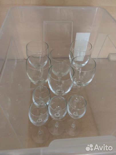 Сервиз набор бокалов для вина