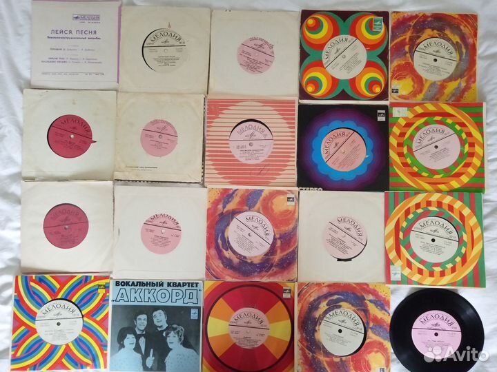 Пластинки виниловые