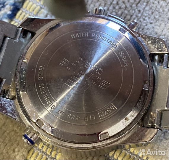 Часы casio edifice efr e-533