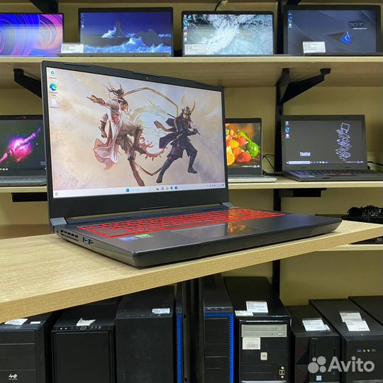 Игровой ноутбук Core i7, 16Gb, RTX3060 - гарантия