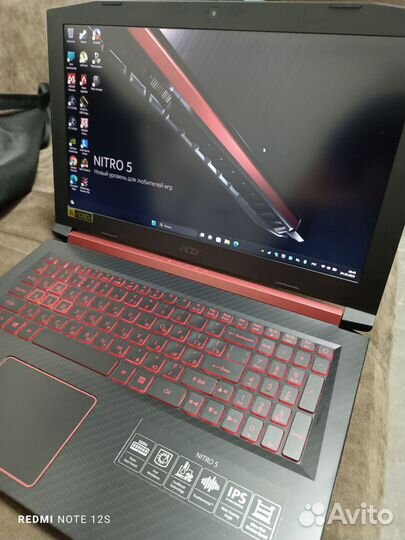 Ноутбук acer nitro 5 an515