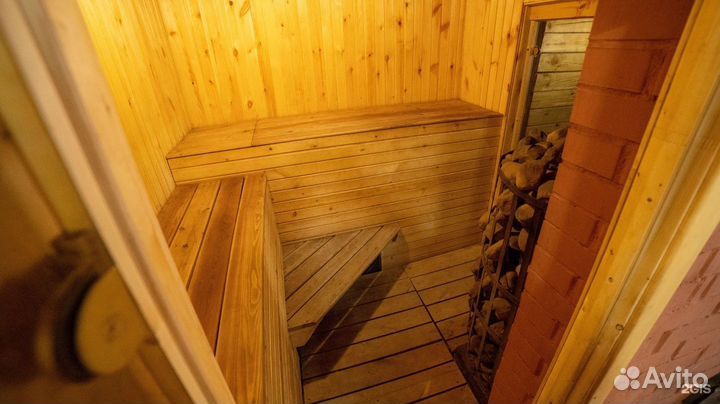 Русская баня на дровах