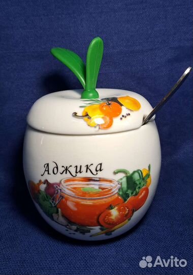 Горшочки для сахара, меда, варенья