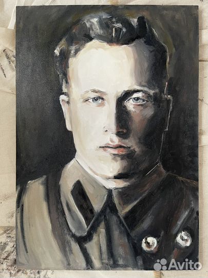 Портрет маслом по старинной фотографии