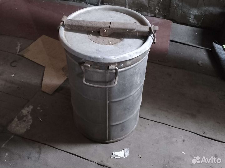 Алюминиевый бидон фляга