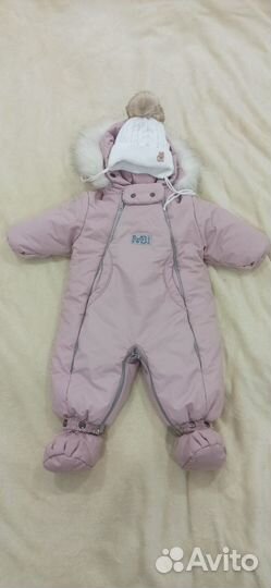 Зимний комбинезон для девочки