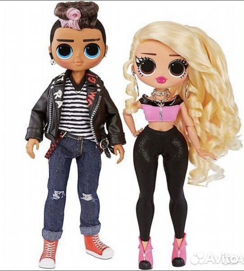 Кукла Lol surprise omg 2шт Оригинал Пара Лол