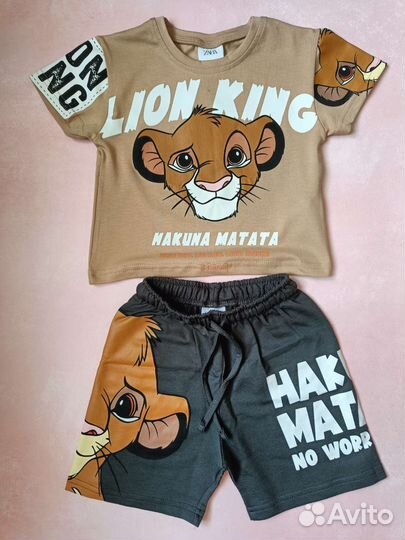 Детский летний костюм Король Лев от Zara