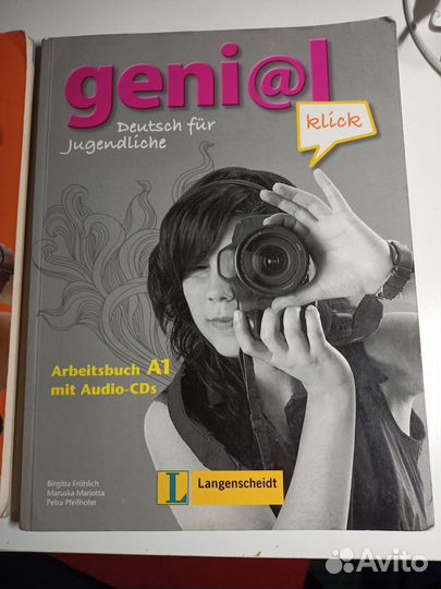 Учебник и тетрадь по немецкому языку Genial A1