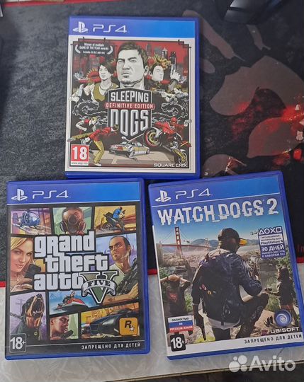 Игры для приставок ps4