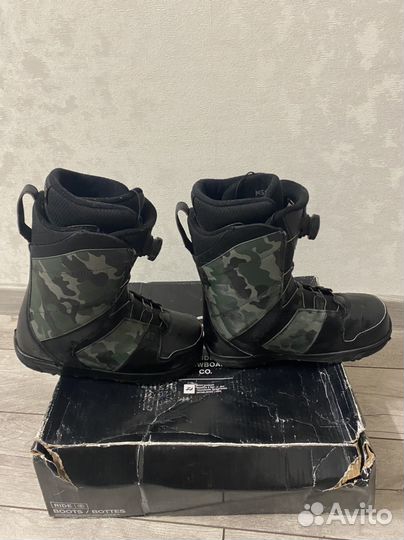 Ботинки для сноуборда ride anthem boa 40.5