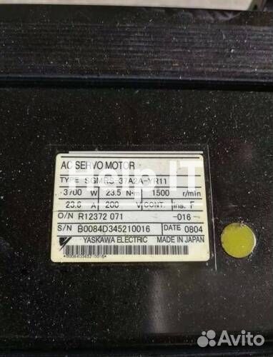 Двигатель Yaskawa sgmrs-37A2A-YR12