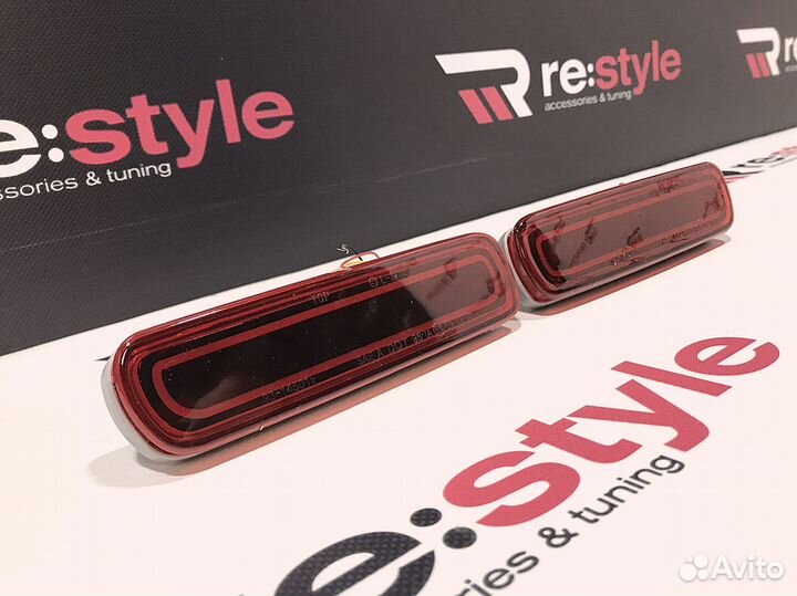 Фонари в задний бампер Cygnus / LX 470 Неон