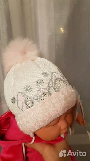 Шапка на новорожденного