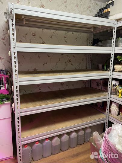 Стеллаж разборный металлический бу