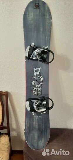 Сноуборд + крепы + ботинки