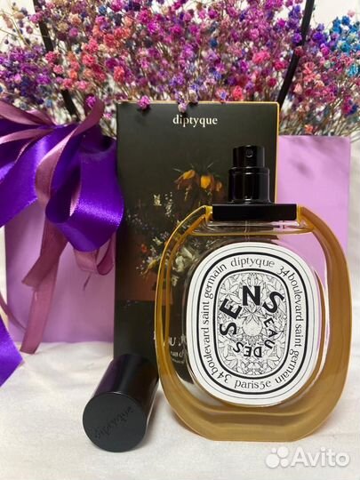 Туалетная вода Eau des Sens Diptyque 100мл