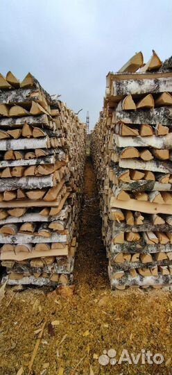 Дрова колотые