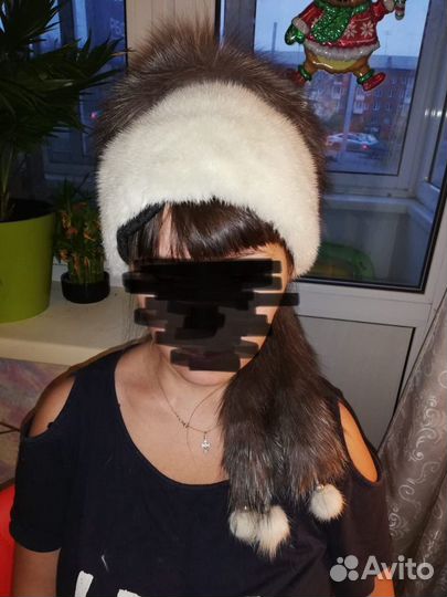 Шапка норковая