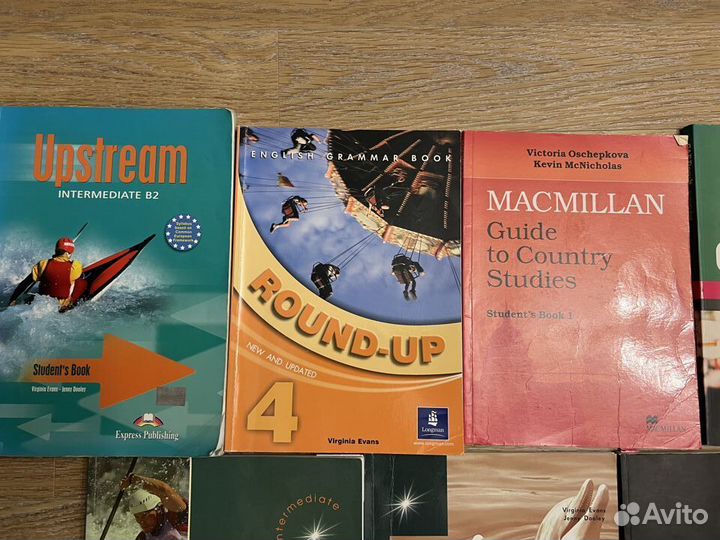 Учебники и тетради по английскому языку
