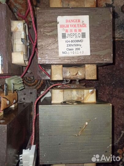 Трансформаторы от свч разные