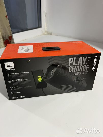 Колонка JBL Charge 5 Black