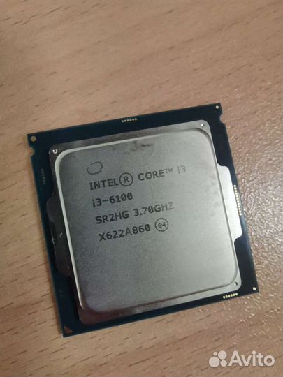 Процессор intel core i3 6100 Skylake LGA1151